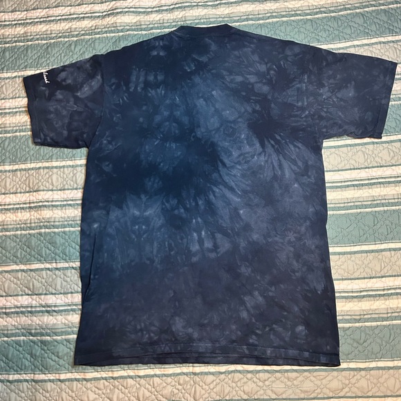 Vintage 90s The Mountain Arctic Wolves Tie Dye Graphic T-Shirt Sz Large - Picture 7 of 8